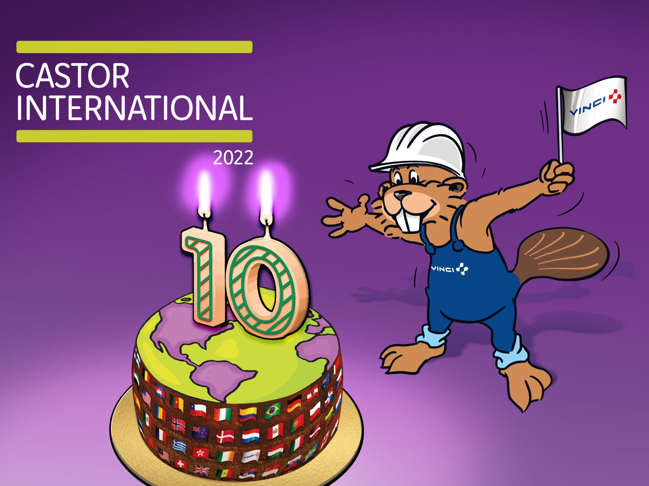 Castor international 2022: Free shares will be vested on July 4th 2025
